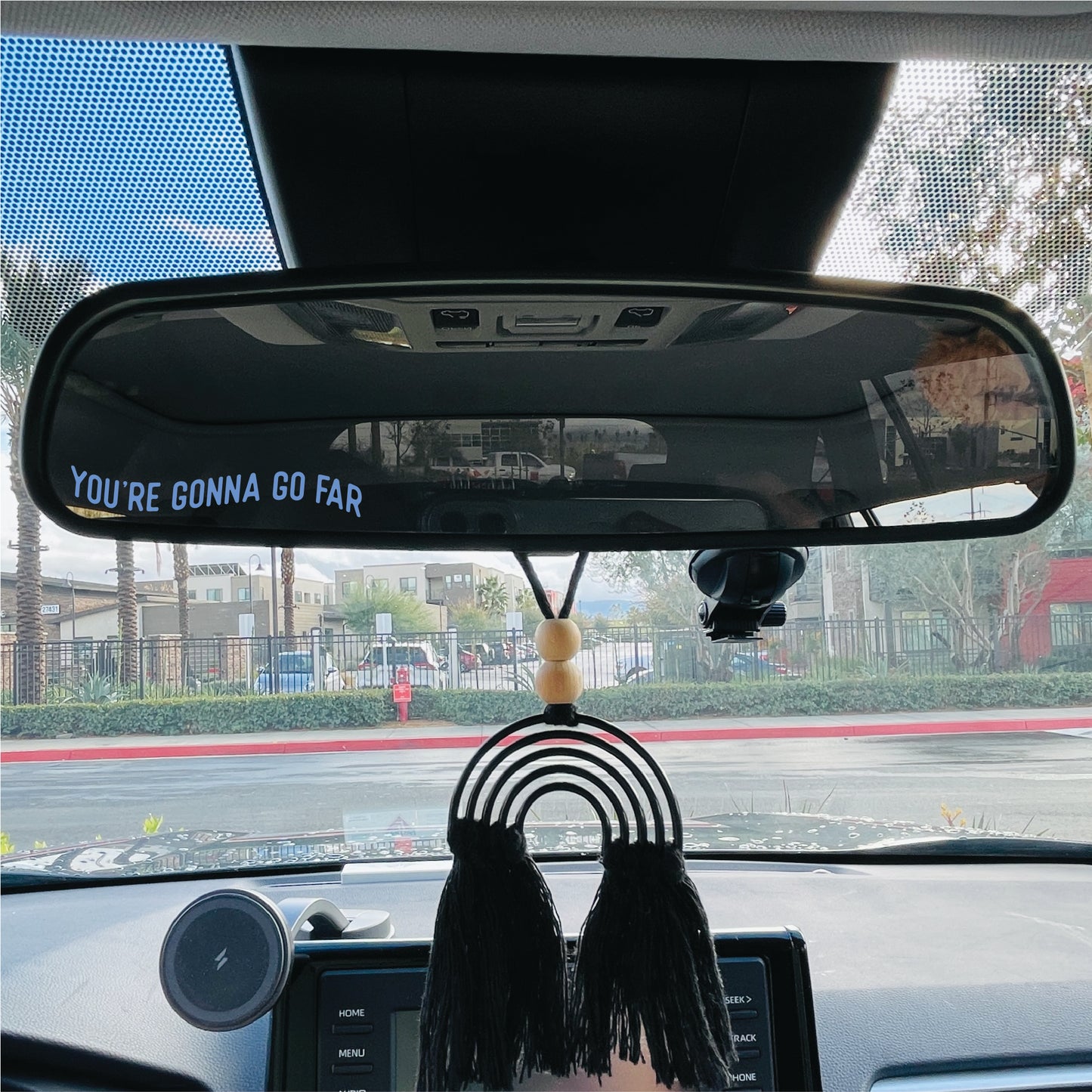You're Gonna Go Far Mirror Cling | Noah Stick Decal